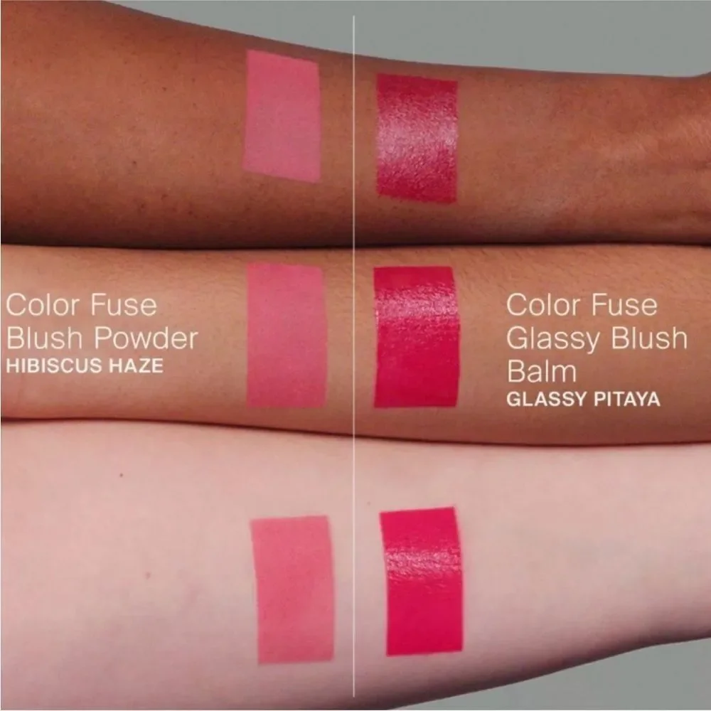 HAUS LABS BY LADY GAGA Color Fuse Glassy Blush Balm Stick + Powder Blush Set